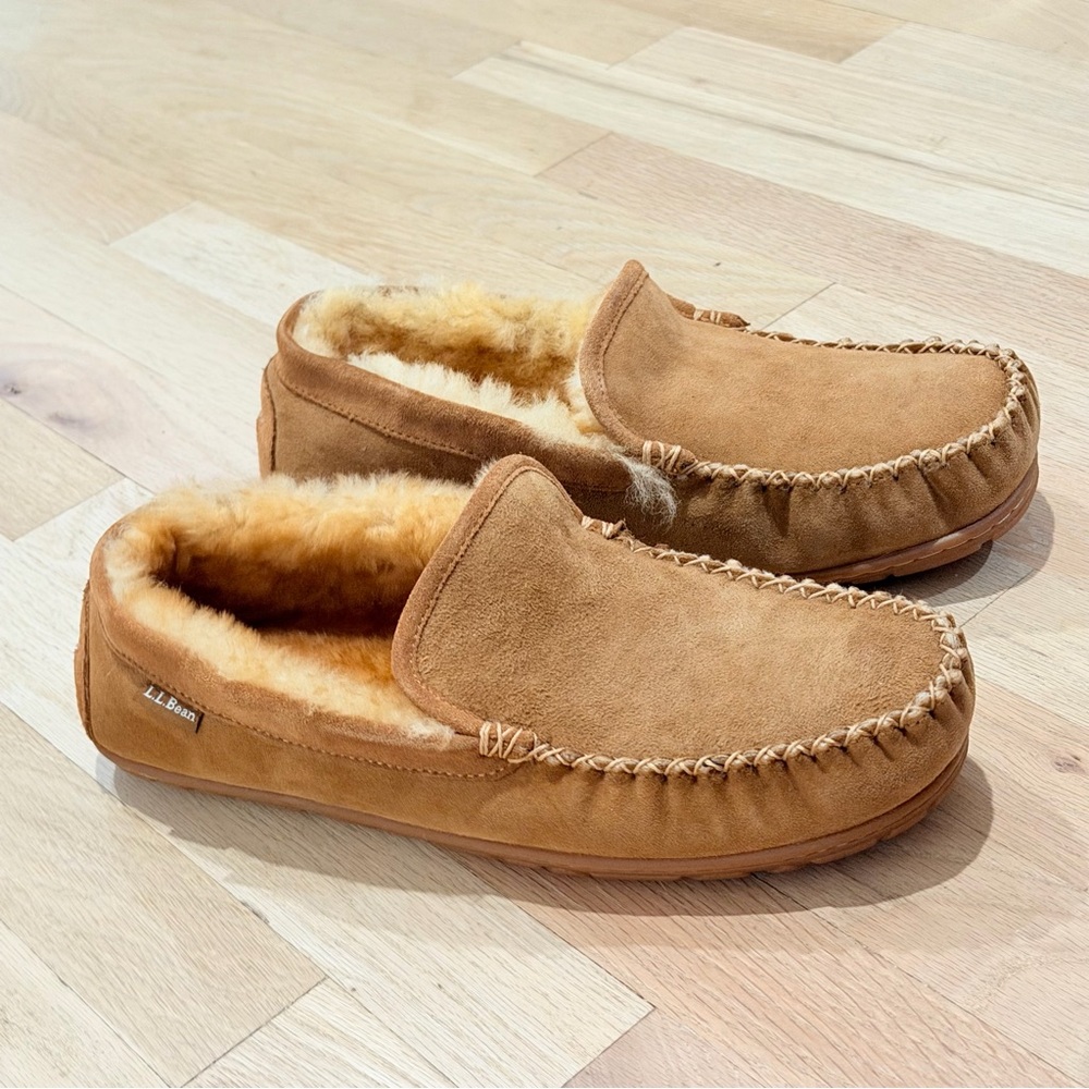 L.L.Bean Men's Wicked Good Venetian Slippers Size 12
